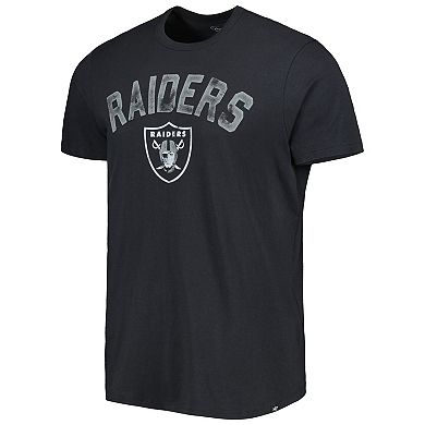 Men's '47 Black Las Vegas Raiders All Arch Franklin T-Shirt