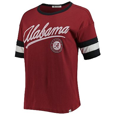 Women's '47 Crimson Alabama Crimson Tide Dani Retro Slub T-Shirt