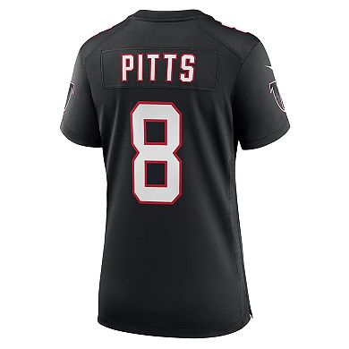 Women's Nike Kyle Pitts Black Atlanta Falcons Game Jersey
