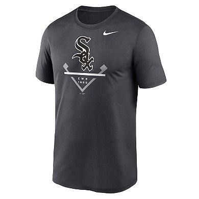 Men's Nike Anthracite Chicago White Sox Icon Legend T-Shirt