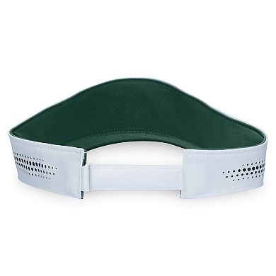 Men's Top of the World White Michigan State Spartans Flare Adjustable Visor
