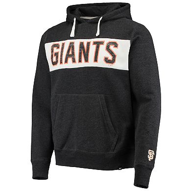 Men's '47 Black San Francisco Giants Team Pullover Hoodie