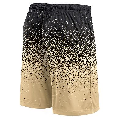 Men's Fanatics Branded Black/Gold New Orleans Saints Ombre Shorts