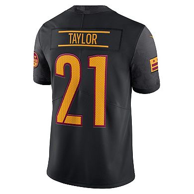 Men's Nike Sean Taylor Black Washington Commanders 2022 Alternate Retired Player Limited Jersey