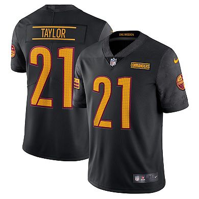 Men's Nike Sean Taylor Black Washington Commanders 2022 Alternate Retired Player Limited Jersey