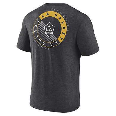Men's Fanatics Branded Charcoal LA Galaxy Full Circle Tri-Blend T-Shirt