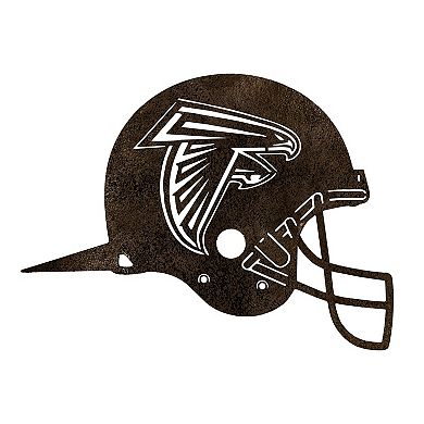 Atlanta Falcons Metal Garden Art Helmet Spike