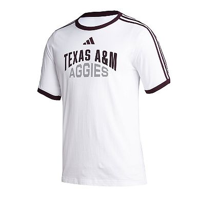 Men's adidas White Texas A&M Aggies Arch T-Shirt