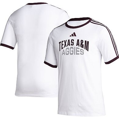 Men's adidas White Texas A&M Aggies Arch T-Shirt