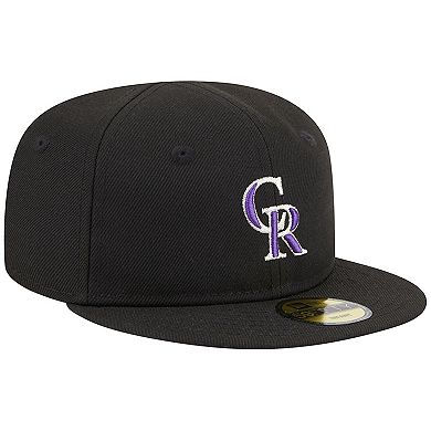 Infant New Era Black Colorado Rockies My First 59FIFTY Fitted Hat