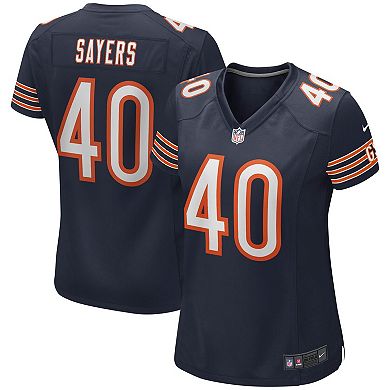 Women's Nike Gale Sayers Navy Chicago Bears Game Retired Player Jersey