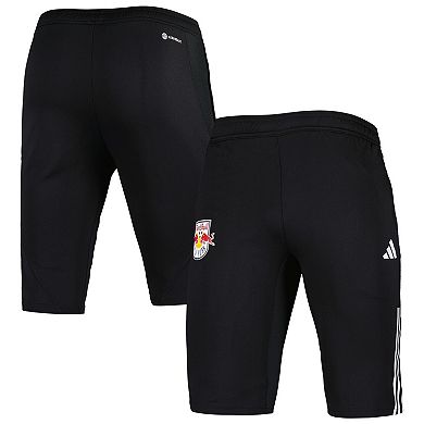 Men's adidas Black New York Red Bulls 2023 On-Field Training AEROREADY Half Pants