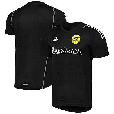 Men's adidas Black Nashville SC 2023 Replica Goalkeeper Jersey