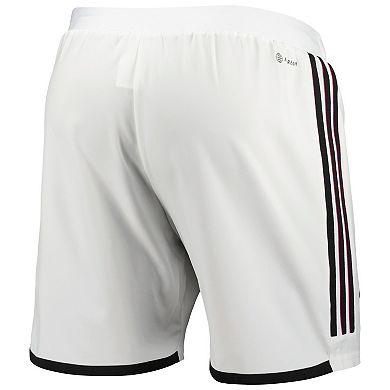 Men's adidas White Minnesota United FC 2023 Away AEROREADY Authentic Shorts