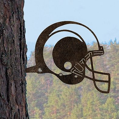 Los Angeles Rams Metal Garden Art Helmet Spike