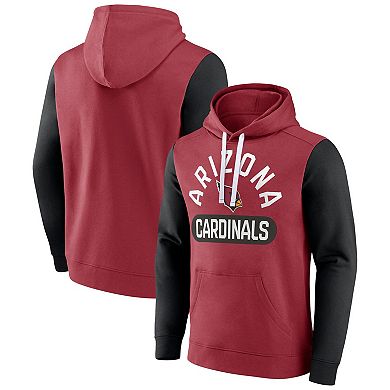 Men's Fanatics Branded Cardinal Arizona Cardinals Extra Point Pullover Hoodie