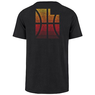 Men's '47 Black Utah Jazz 2021/22 City Edition MVP Franklin T-Shirt