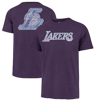 Men's '47 Purple Los Angeles Lakers 2021/22 City Edition MVP Franklin T-Shirt