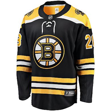 Men's Fanatics Branded Derek Forbort Black Boston Bruins Home Breakaway Player Jersey