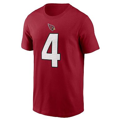 Men's Nike Rondale Moore Cardinal Arizona Cardinals 2021 NFL Draft Pick Player Name & Number T-Shirt