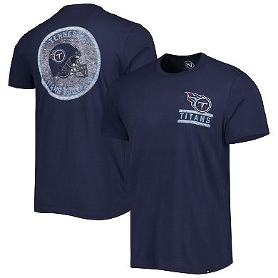 Men's '47 Navy Tennessee Titans Open Field Franklin T-Shirt