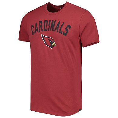 Men's '47 Cardinal Arizona Cardinals All Arch Franklin T-Shirt