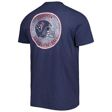 Men's '47 Navy Houston Texans Open Field Franklin T-Shirt