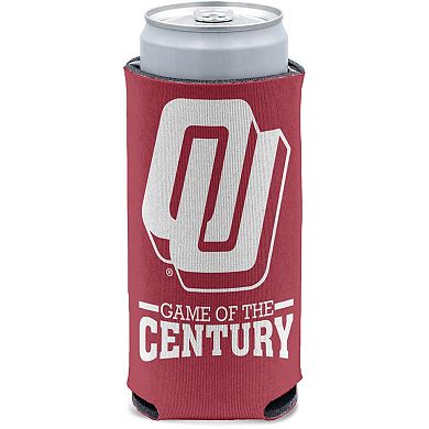 WinCraft Oklahoma Sooners 12oz. Game of the Century Slim Can Cooler