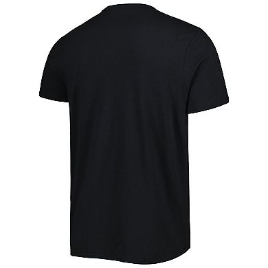 Men's '47 Black New Orleans Saints Wordmark Rider Franklin T-Shirt