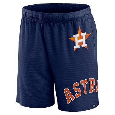Men's Fanatics Branded  Navy Houston Astros Clincher Mesh Shorts