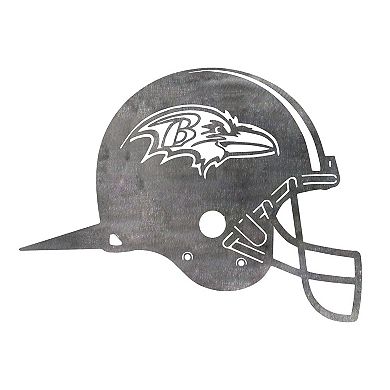 Baltimore Ravens Metal Garden Art Helmet Spike