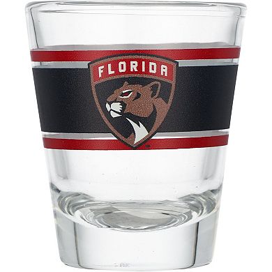 Florida Panthers 2oz. Stripe Shot Glass