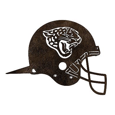 Jacksonville Jaguars Metal Garden Art Helmet Spike