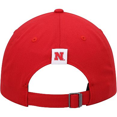 Men's adidas Scarlet Nebraska Huskers Slouch Adjustable Hat