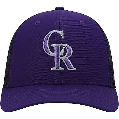 Men's '47 Purple Colorado Rockies Secondary Trucker Snapback Hat