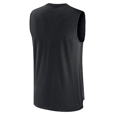 Men's Nike Black San Francisco Giants Exceed Performance Tank Top