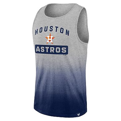 Men's Fanatics Branded Gray/Navy Houston Astros Our Year Tank Top