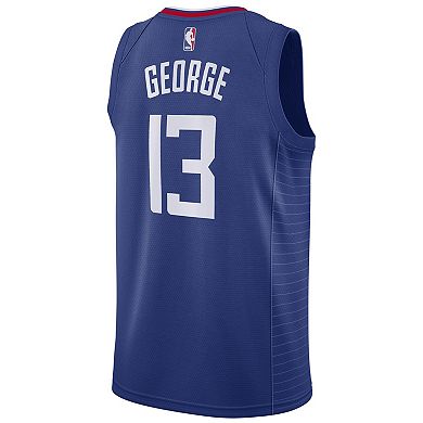 Men's Nike Paul George Blue LA Clippers 2019/20 Swingman Jersey - Icon Edition