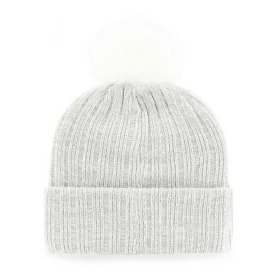 Women's '47 Gray Washington Commanders Koda Cuffed Knit Hat with Pom