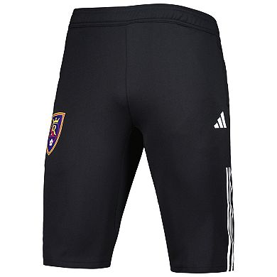 Men's adidas Black Real Salt Lake 2023 On-Field Training AEROREADY Half Pants