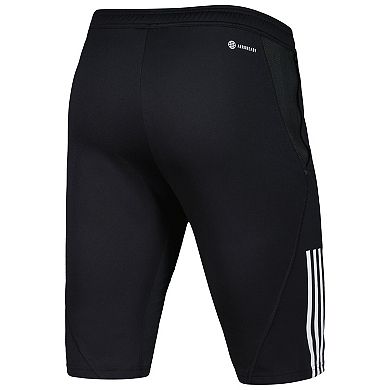 Men's adidas Black Real Salt Lake 2023 On-Field Training AEROREADY Half Pants