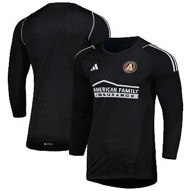Men's adidas Black Atlanta United FC 2023 Goalkeeper Long Sleeve Replica Jersey