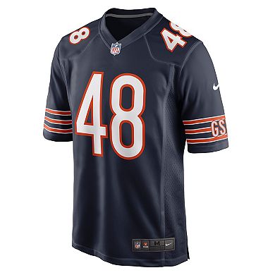 Men's Nike Patrick Scales Navy Chicago Bears Game Jersey