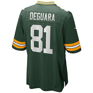 Men's Nike Josiah Deguara Green Green Bay Packers Player Game Jersey