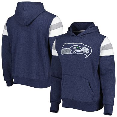 Men's '47 College Navy Seattle Seahawks Premier Nico Pullover Hoodie