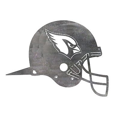 Arizona Cardinals Metal Garden Art Helmet Spike