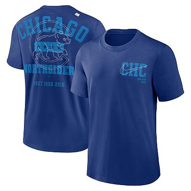 Men's Nike Royal Chicago Cubs Statement Game Over T-Shirt