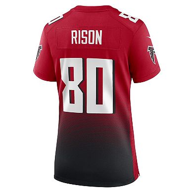 Women's Nike Andre Rison Red Atlanta Falcons Retired Player Jersey