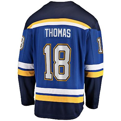 Men's Fanatics Branded Robert Thomas Blue St. Louis Blues Home Breakaway Player Jersey