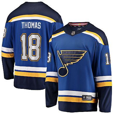 Men's Fanatics Branded Robert Thomas Blue St. Louis Blues Home Breakaway Player Jersey